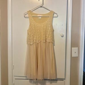 “Band of gypsies” cream dress